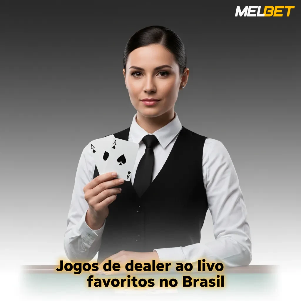 Montagem de jogos de dealer ao vivo no Brasil: roleta, blackjack, bacará e game shows com crupiês e chat em tempo real.
