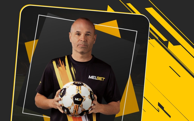 Andrés Iniesta juntou-se à Melbet como embaixador global da marca.