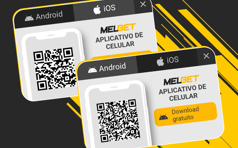 Obtenha as versões mais recentes dos aplicativos Melbet para Android e iOS.
