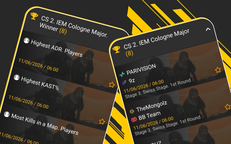 Novos jogos de CS2 estão disponíveis para suas apostas na Melbet.
